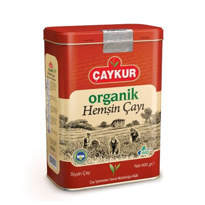 Caykur Organic Hemsin Tea In Metal Box - 14.11oz - Turkish Gift Buy