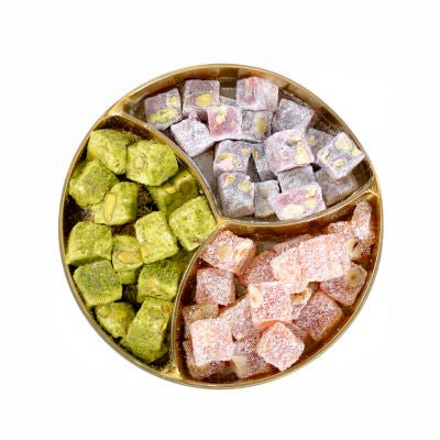 Hacı Serif Double Roasted Turkish Delight With Mixed Nuts - 10.58oz - Turkish Gift Buy