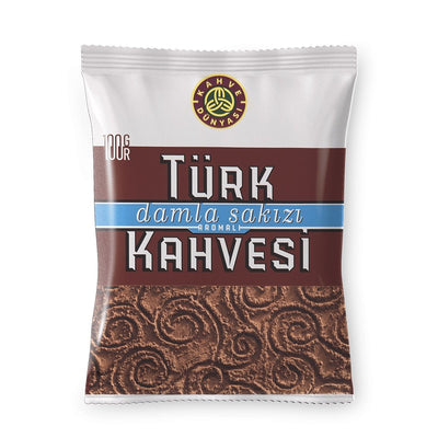 Kahve Dunyasi Turkish Coffee With Mastic Gum - 3.53oz - Turkish Gift Buy