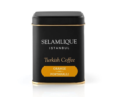 Selamlique Turkish Coffee With Orange - 4.41oz - Turkish Gift Buy