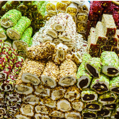 土耳其软糖：Lokum 品种和土耳其软糖原料