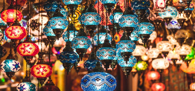 Mosaic Table Lamps - Turkish Gift Buy