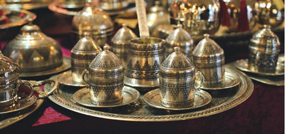 Turkish Copper Coffee Sets - Turkish Gift Buy