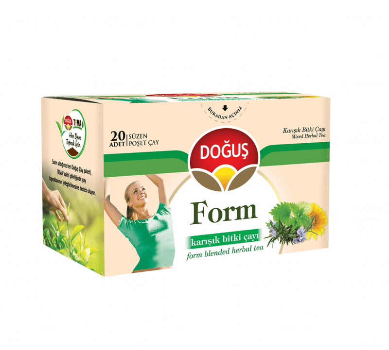 Dogus Mixed Herbal Form Tea - 20 Tea Bags - Turkish Gift Buy
