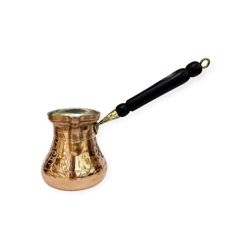 Engraved Copper Saray Turkish Coffee Pot - Turkish Gift Buy