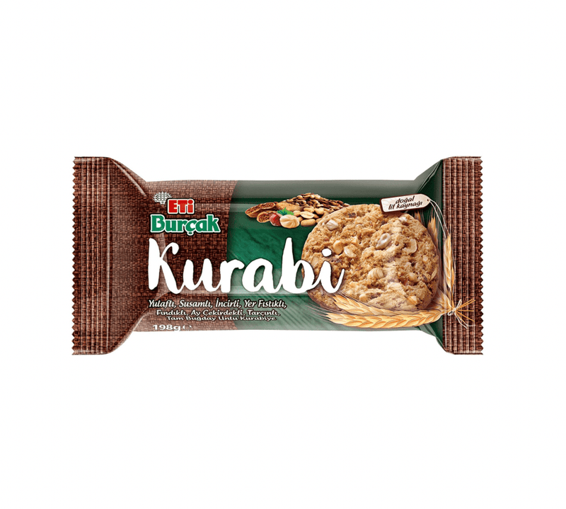 Eti Kurabi Oatmeal Hazelnut Cookies - Turkish Gift Buy