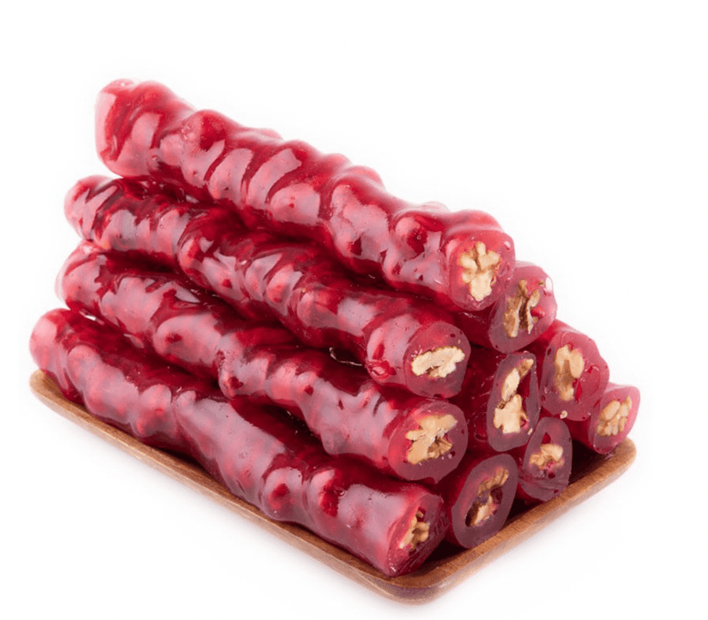 Malatya Pazari Pomegranate Churchkhela With Walnut, Cevizli Sucuk - Turkish Gift Buy