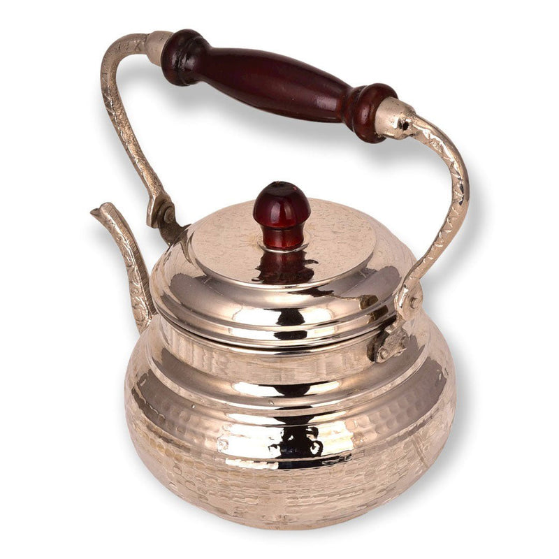 Turkish Copper Italian Teapot, Light Coloured - Turkish Gift Buy