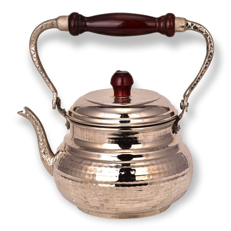 Turkish Copper Italian Teapot, Light Coloured - Turkish Gift Buy