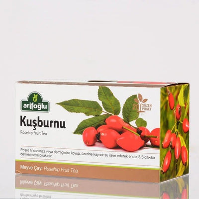 Arifoglu Rosehip Fruit Tea - 20 Tea Bags - Turkish Gift Buy