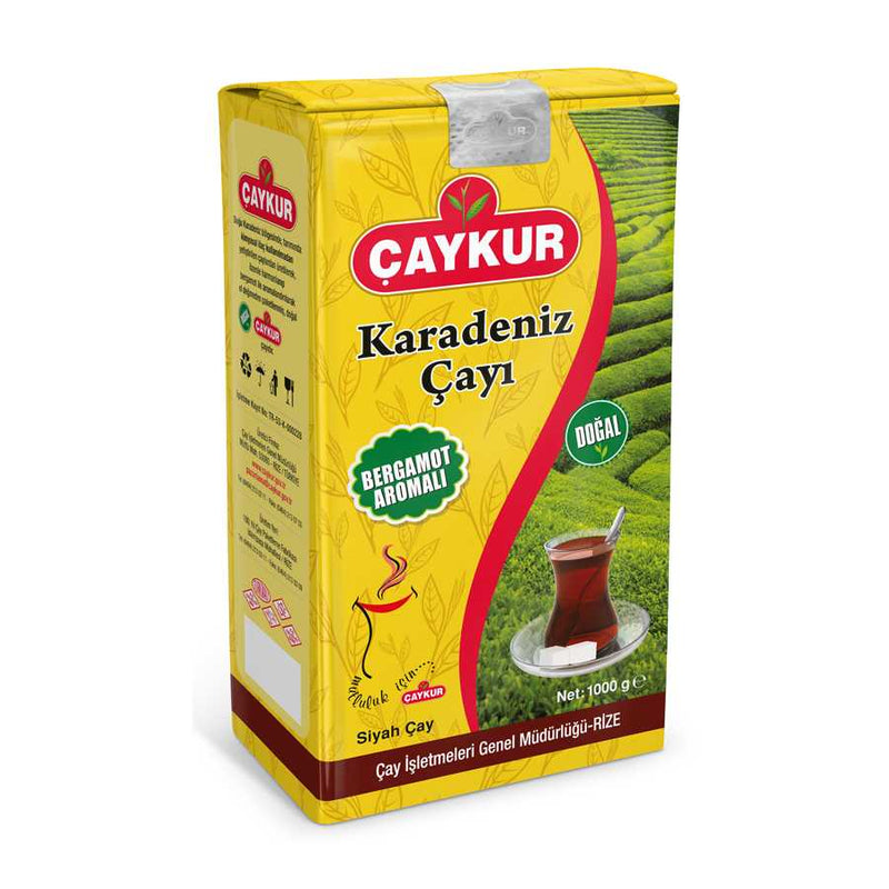 Caykur Karadeniz Black Tea With Bergamot - 35.27oz - Turkish Gift Buy