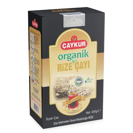 Caykur Organic Turkish Rize Black Tea - 14.11oz - Turkish Gift Buy