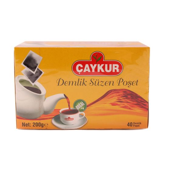 Caykur Turkish Black Tea For Tea Pot - 40 Tea Bags - Turkish Gift Buy