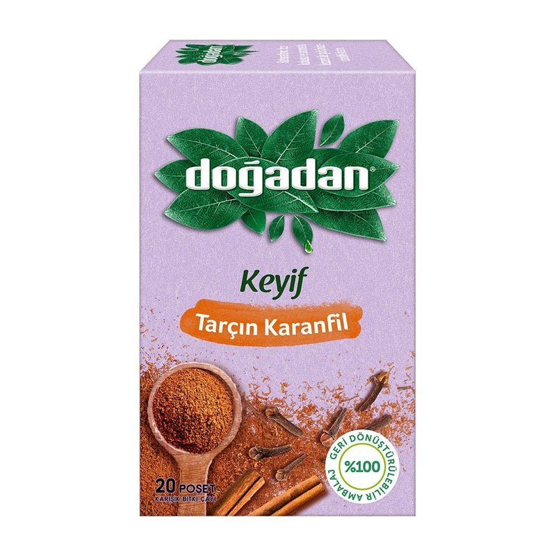 Dogadan Fruit Tea With Clove Cinnamon - 20 Tea Bags - Turkish Gift Buy