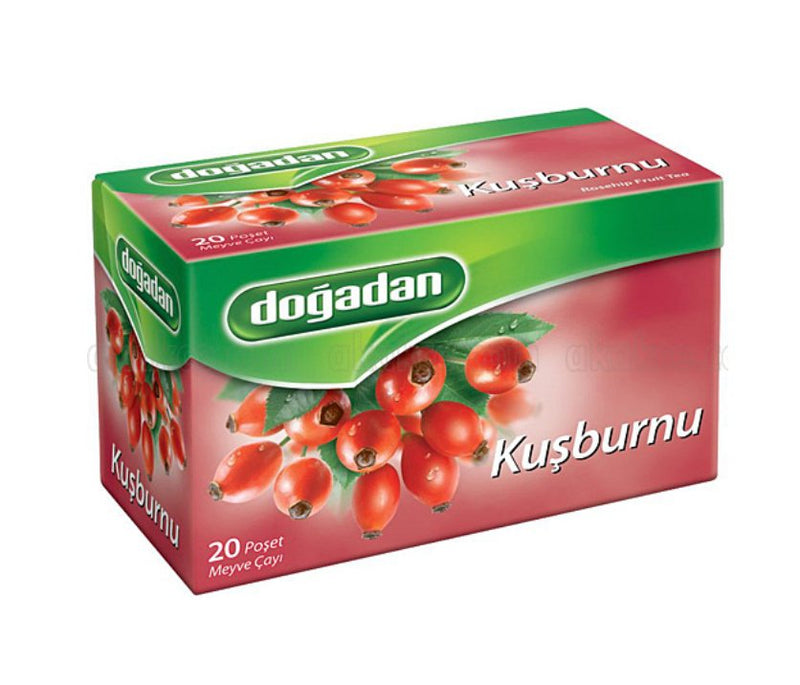 Dogadan Rosehip Fruit Tea - 20 Tea Bags - Turkish Gift Buy