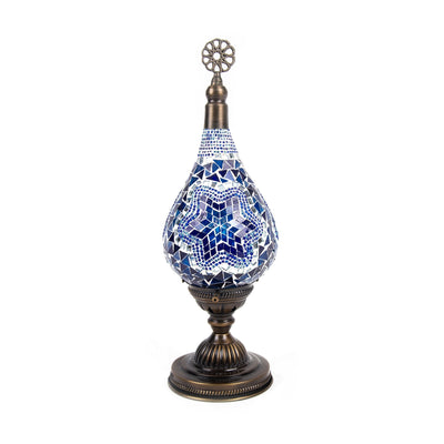Drawn Glass Mosaic Table Lamp - Turkish Gift Buy