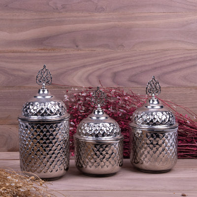 Engraved Handmade Copper Spice Set - Turkish Gift Buy