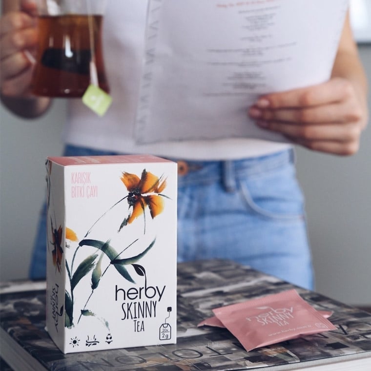 Herby Skinny Tea - 20 Tea Bags - Turkish Gift Buy