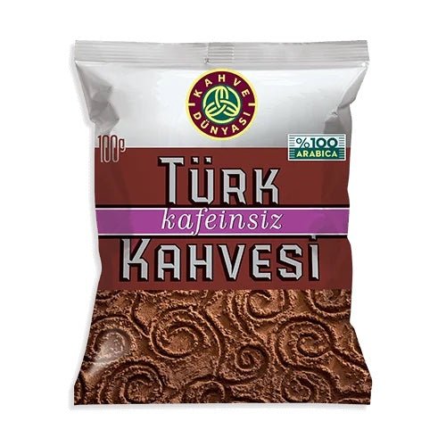 Kahve Dunyasi Caffein Free Turkish Coffee - 3.53oz - Turkish Gift Buy