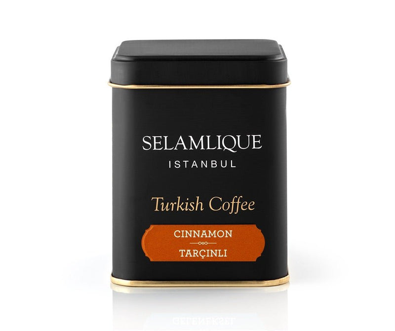 Selamlique Turkish Coffee With Cinnamon - 4.41oz - Turkish Gift Buy