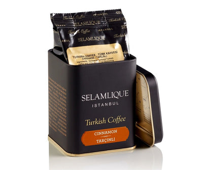 Selamlique Turkish Coffee With Cinnamon - 4.41oz - Turkish Gift Buy