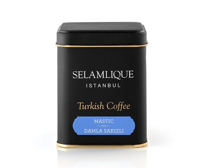 Selamlique Turkish Coffee With Mastic Gum - 4.41oz - Turkish Gift Buy