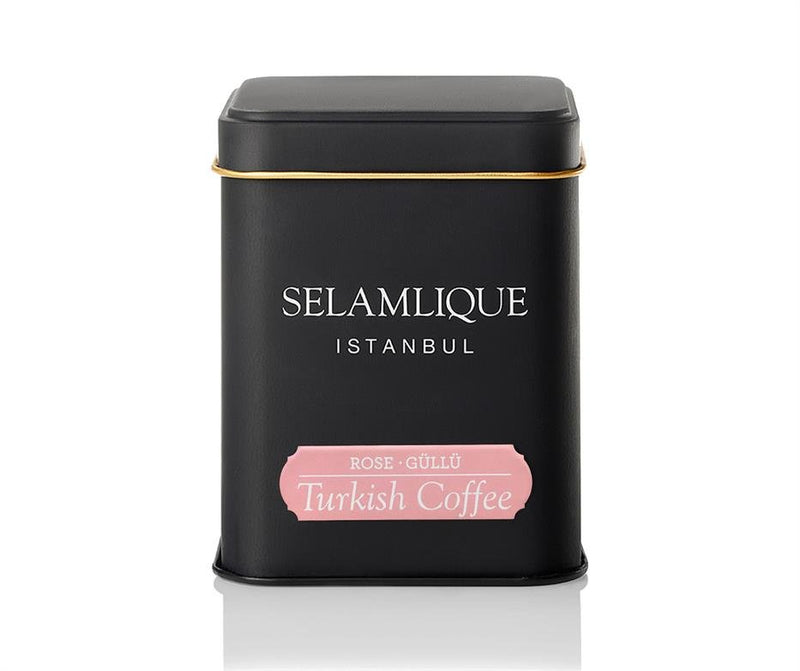 Selamlique Turkish Coffee With Rose - 4.41oz - Turkish Gift Buy