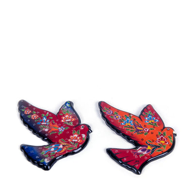 Turkish Ceramic Handmade Bird Set Of Two - Turkish Gift Buy