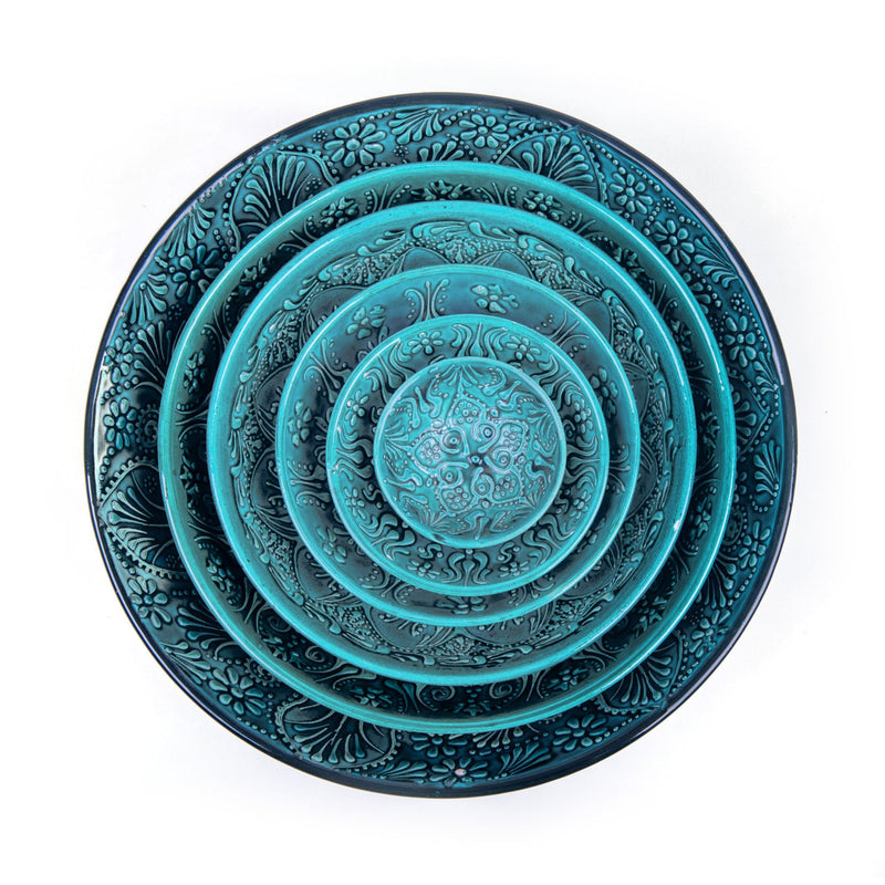 Turkish Ceramic Handmade Bowl Set Of Six - Turkish Gift Buy