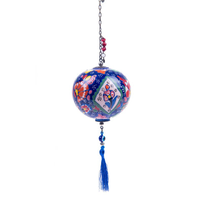 Turkish Ceramic Handmade Chained Ball - 9 cm (3.6'') - Turkish Gift Buy