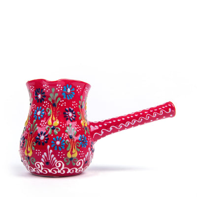 Turkish Ceramic Handmade Coffee Set With Pot - Turkish Gift Buy
