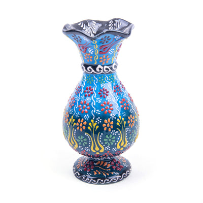 Handmade Tall Large Turkish Ceramic Floor Vase Bohemian Eclectic Decor -   Canada