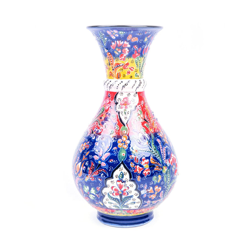Turkish Ceramic Handmade Large Vase - 30 cm (12&
