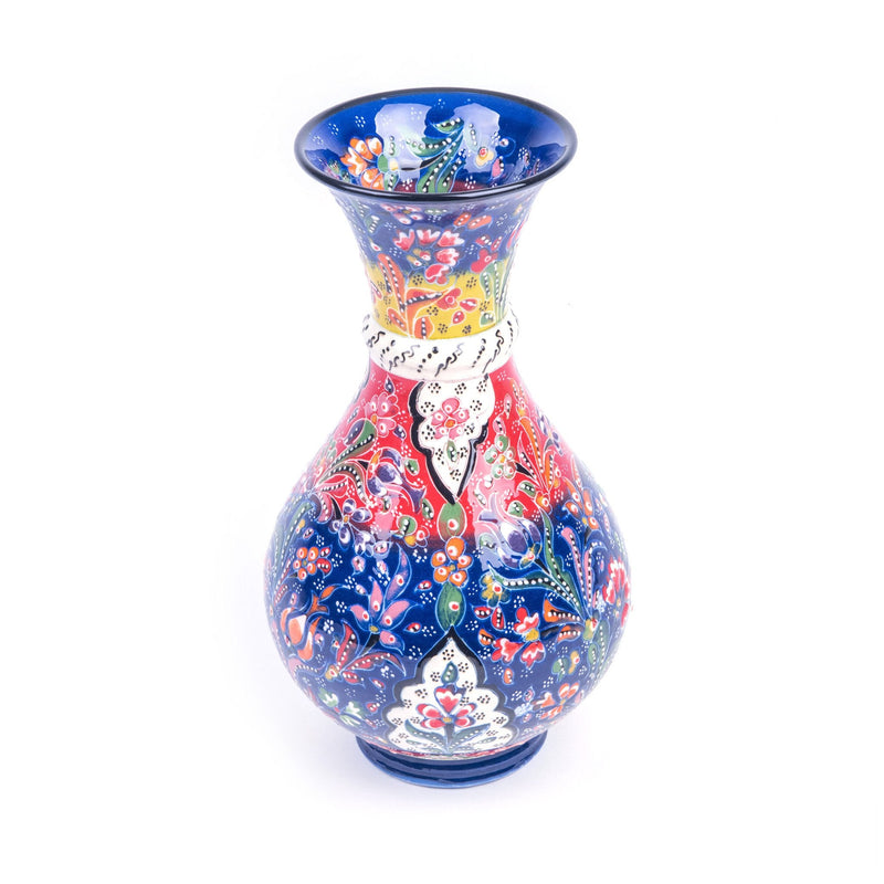 Turkish Ceramic Handmade Large Vase - 30 cm (12&