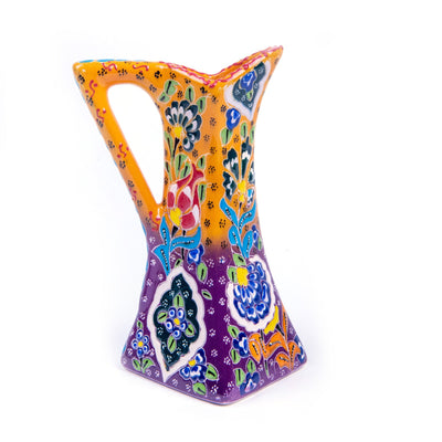 Turkish Ceramic Handmade Oriental Vase - 20 cm (8'') - Turkish Gift Buy