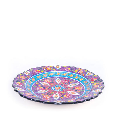 Turkish Ceramic Handmade Plate - 30 cm (12'') - Turkish Gift Buy