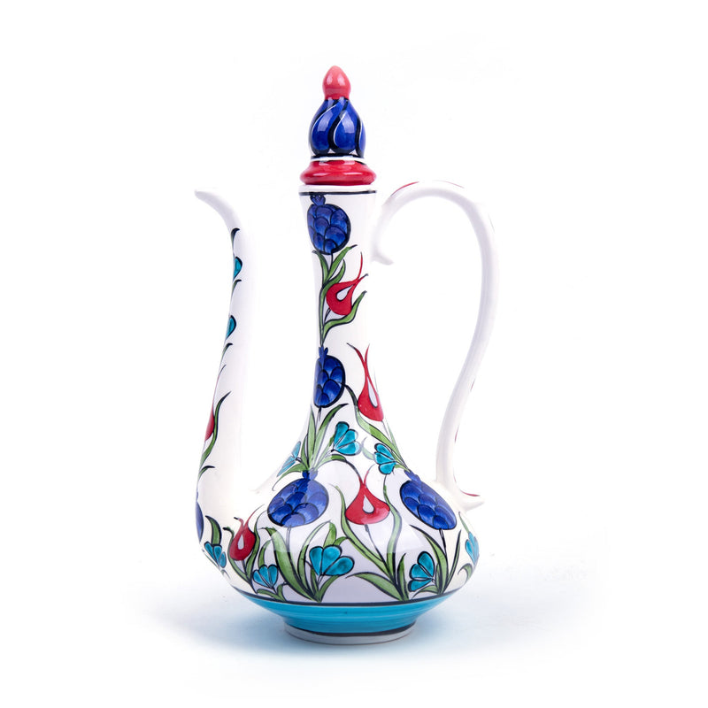 Turkish Ceramic Handmade Samur Ewer - 32 cm (12.8") - Turkish Gift Buy