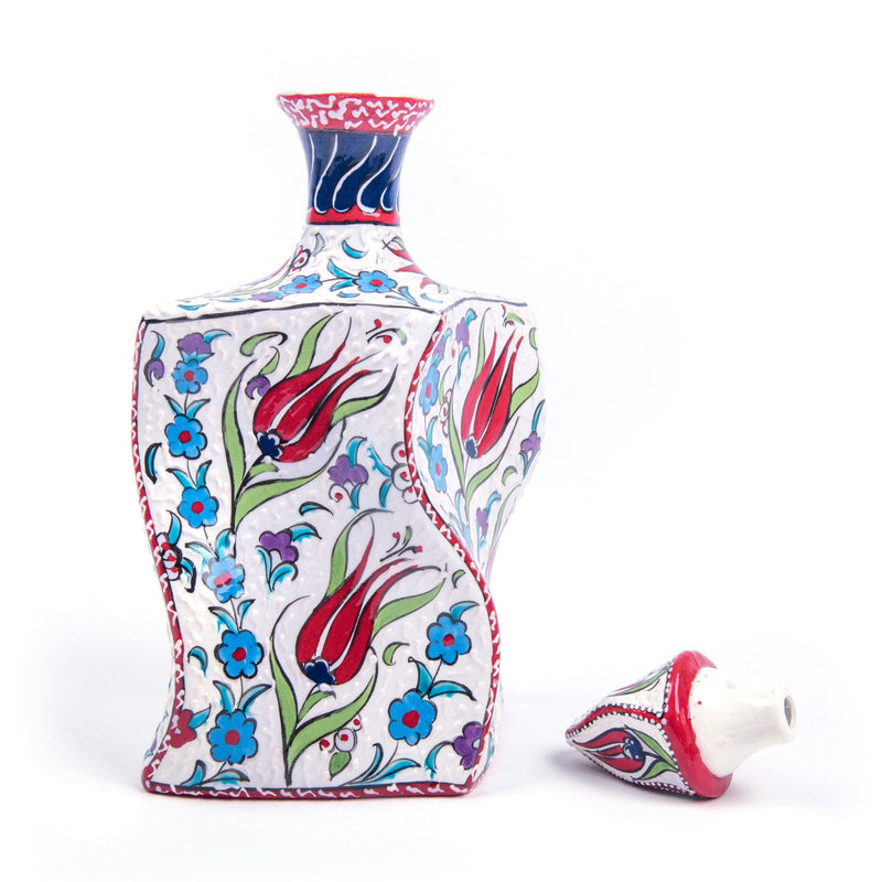 Turkish Ceramic Handmade Samur Oriental Vase - 32 cm (12.8") - Turkish Gift Buy