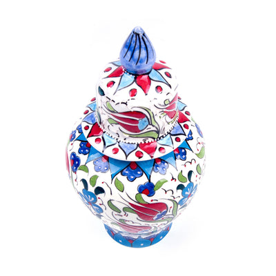 Turkish Ceramic Handmade Samur Shah Jar - Turkish Gift Buy