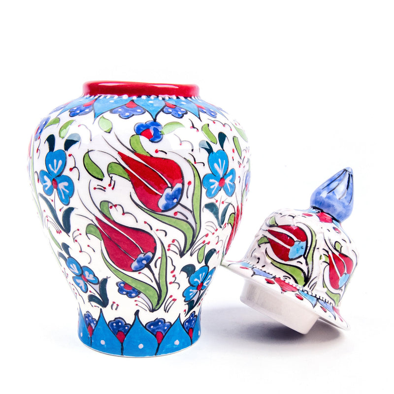 Turkish Ceramic Handmade Samur Shah Jar - Turkish Gift Buy