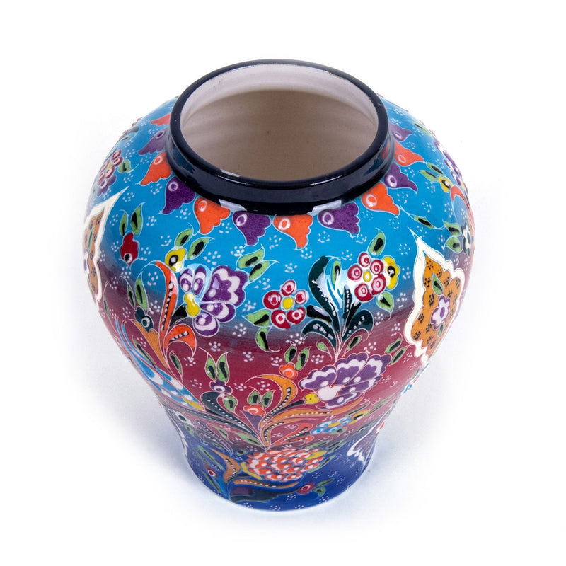 Turkish Ceramic Handmade Shah Jar - 32 cm (12.8&