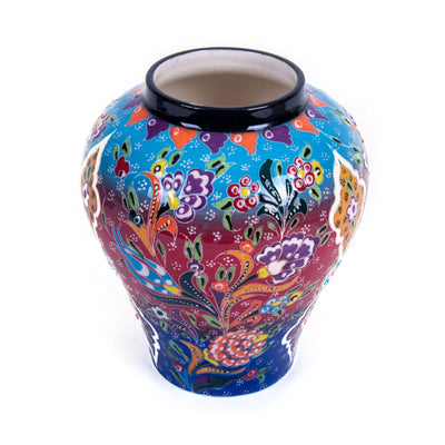 Turkish Ceramic Handmade Shah Jar - 32 cm (12.8'') - Turkish Gift Buy