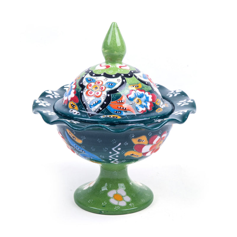 Turkish Ceramic Handmade Sugar Bowl - Turkish Gift Buy