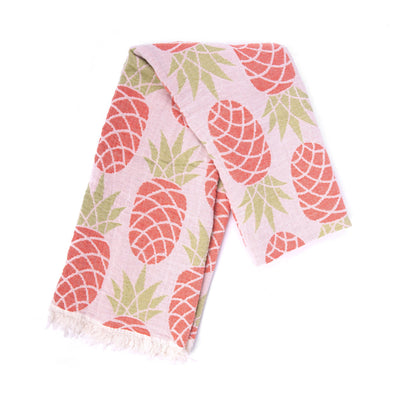 Turkish Towel, Pineapple Design Peshtemal - 01 - Turkish Gift Buy