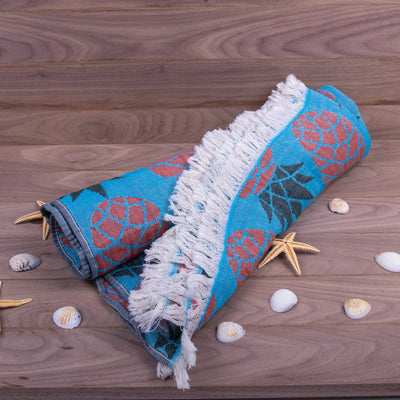 Turkish Towel, Pineapple Design Peshtemal - 02 - Turkish Gift Buy